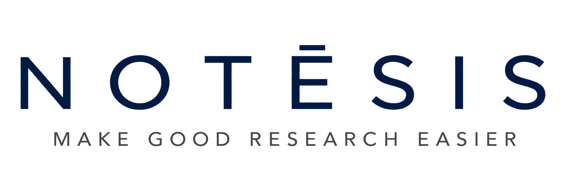 Notēsis — Make Good Research Easier